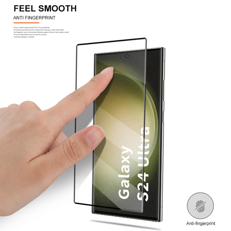 MOCOLO For Samsung Galaxy S24 Ultra Full Screen Protector HD Clear 3D Curved Film MOCOLO For Samsung Galaxy S24 Ultra Full Screen Protector HD Clear 3D Curved Film